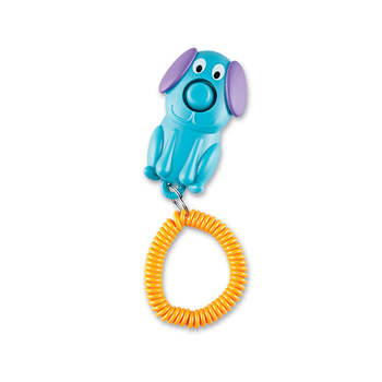 Brightkins Smarty Pooch Dog/Pet Training Clicker 6.5x7.5cm Blue/Purple