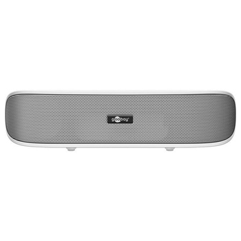 Goobay Stereo SoundbarPlug N Play Speaker - White