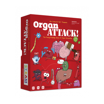 The Awkward Yeti Organ Attack Card Game New Edition Kids 8y+