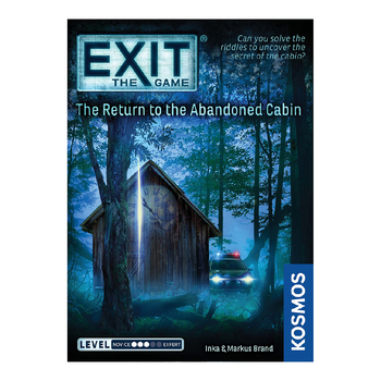 Kosmos Exit The Game Return to the Abandoned Cabin Board Game Level 3 12y+