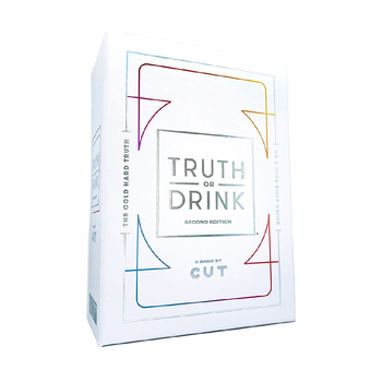 Cut Games Truth or Drink Second Edition Drinking Party Card Game 18y+