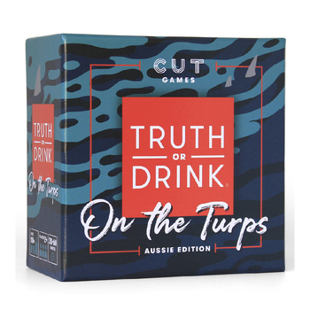 Cut Games Truth or Drink On The Turps Aussie Edition Adult Card Game 18