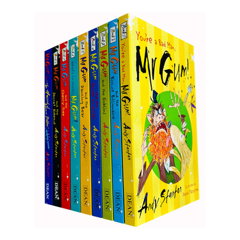 9pc Harper Collins Mr Gum Kids Reading Book Set 8y+