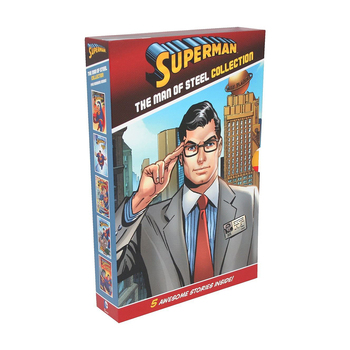 5pc Superman The Man Of Steel Collection Story Book Set