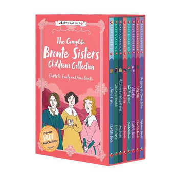 8pc The Complete Bronte Sisters Kids Reading Book 8y+