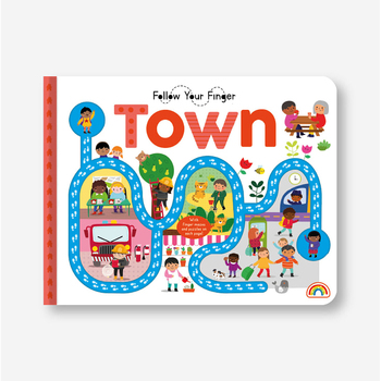 Really Decent Books Follow Your Finger - Town Kids 1y+