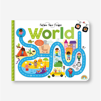 Really Decent Books Follow Your Finger - World Kids 1y+