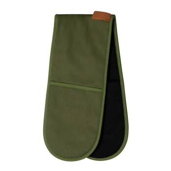 J. Elliot Selby Double Glove 17x82cm Olive & Black