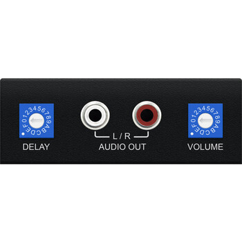 AUDIO DELAY PROCESSOR WITH VOLUME CONTROL