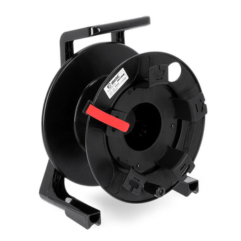 Adam Hall 70225 Professional Rugged Cable Drum - Black