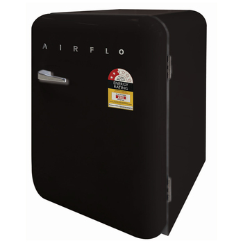 Airflo 130L Retro Under Counter Fridge - Black