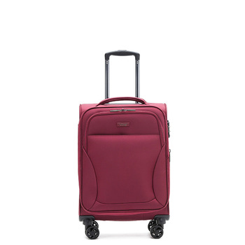 Australian Luggage Co Softside Wings Wheeled Suitcase 20 - Wine