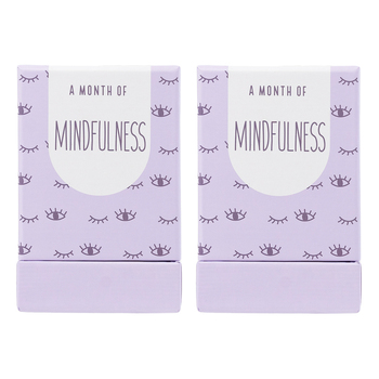 2x 31pc Splosh A Month Of Mindfulness Affirmation Cards w/ Box