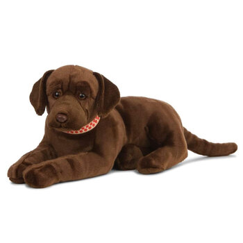 Living Nature Giant Chocolate Labrador Puppy 59cm