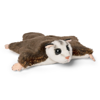 Living Nature 28cm Sugar Glider Stuffed Animal Plush Kids Toy Brown