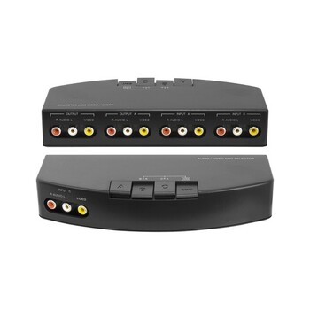 3-WAY COMPOSITE AV SELECTOR 3 IN 2 OUT AV SWITCHER (AV31S)