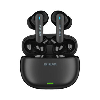 AIWA In-Ear Gelstem True-Wireless Earbuds ANC Black