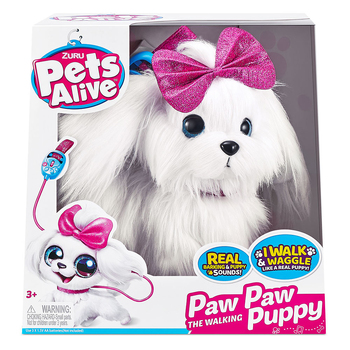 Zuru Pet's Alive Paw Paw Walking Puppy Kids Toy 3y+