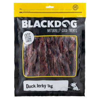 Blackdog Naturally Good Treats Duck Jerky 1kg