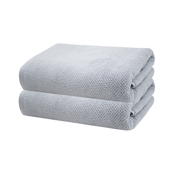 2pc Bambury Ultra soft Angove Bath Sheet 80x160cm Dream Cotton Woven