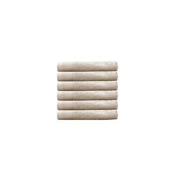 Bambury Ultra soft Elvire Face Washer Buff 90 x 170cm Cotton Woven