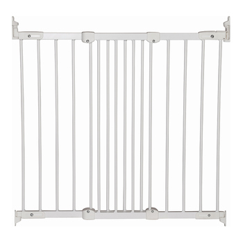 BabyDan Flexi Fit Baby Safety Gate Adjustable Barrier - White