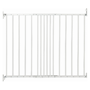 BabyDan MultiDan Baby Safety Gate Wall-Mounted Barrier - White