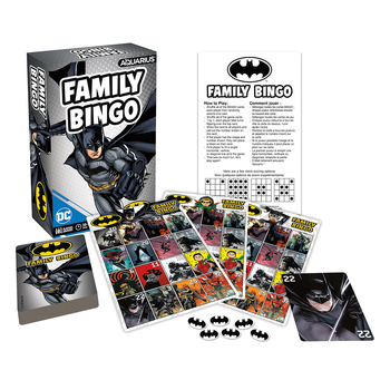 Aquarius DC Batman Family Bingo Kids/Children Game 8y+