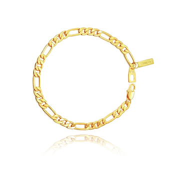 Culturesse Amari 21cm Chain Bracelet/Anklet - Gold