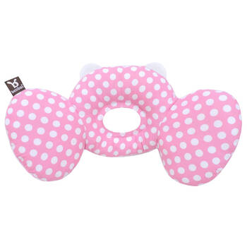 Benbat Bear Hug Total Support Headrest - Soft Pink