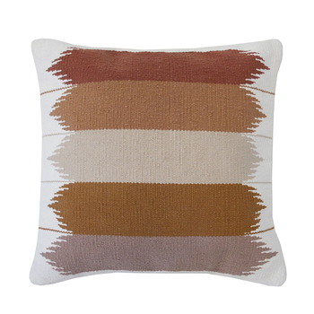 Bambury Home Decor Decorative Barwon Cushion 50x50cm Ivory Cotton Woven