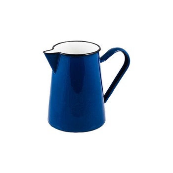 Urban Style Enamelware 1.5L Jug Pitcher - Premium Blue