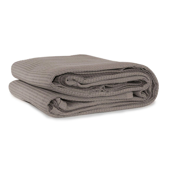 Jason Commercial Single Bed Cotton Waffle Blanket 180x245cm Latte