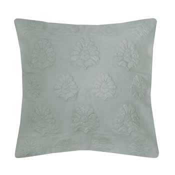 Bambury Home Decor Decorative Cora Square Cushion Eucalyptus