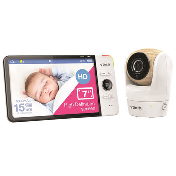 VTech BM7750HD 18cm HD Pan & Tilt Full Colour Video & Audio Baby Monitor