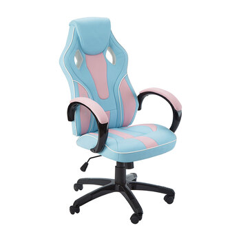 X Rocker Maverick Ergonomic Junior Office Gaming Chair - Bubblegum