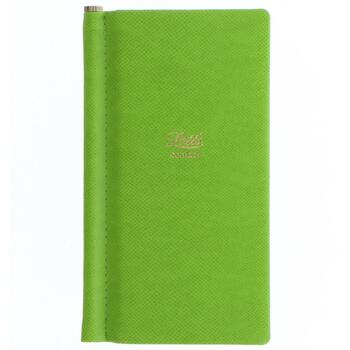 Letts Legacy Slim Address Book Green Home Office Stationery