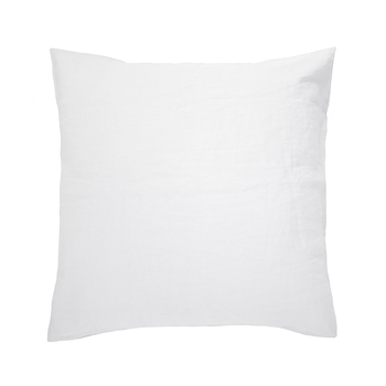 Bambury Home Living Decorative Linen Euro Pillowcase Ivory Linen