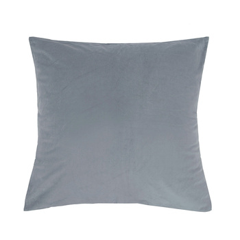 Bambury Home Living Decor Euro Pillowcase Velvet Steel Blue 65cm x 65cm