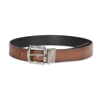 Ben Sherman Men's 34mm Reversible Casual Belt L/38-40" Tan/Black