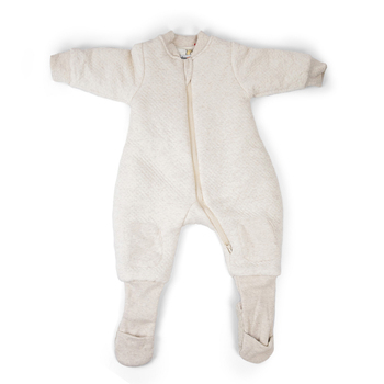 Baby Studio Warmie Sleeves And Legs Cotton 3.0 Tog Oatmeal Size S