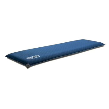 Quest Dreamer 188cm Self Inflating Mat Outdoor Camping Mattress - Blue