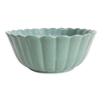 LVD Belle Bayleaf 21cm Ceramic Soup Bowl Round - Green