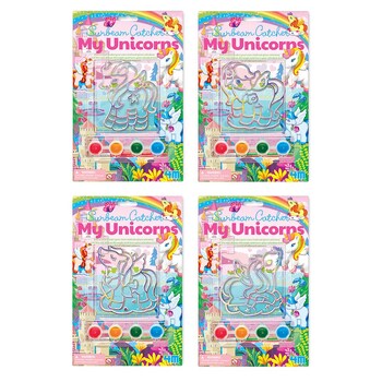 4M Paint-Your-Own My Unicorn Sunbeam Catcher 5y+ Assorted