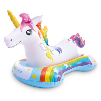 Intex 1.63m x 86cm Unicorn Ride-On