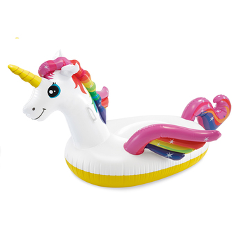 Intex 1.98m x 1.40m Enchanted Unicorn Ride On