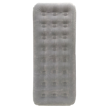 Wildtrak Single Air Mattress 185 x 74 x 23cm Grey