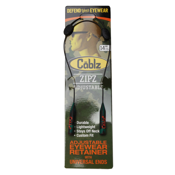 Cablz Zipz Adjustable Eyewear Lanyard Retainers - Camo