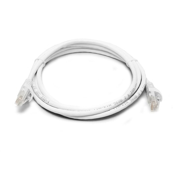 8Ware Cat6a UTP Ethernet Cable 50cm Snagless White