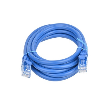 8Ware 2m Cat6a UTP Snagless Ethernet Cable LAN Connector - Blue